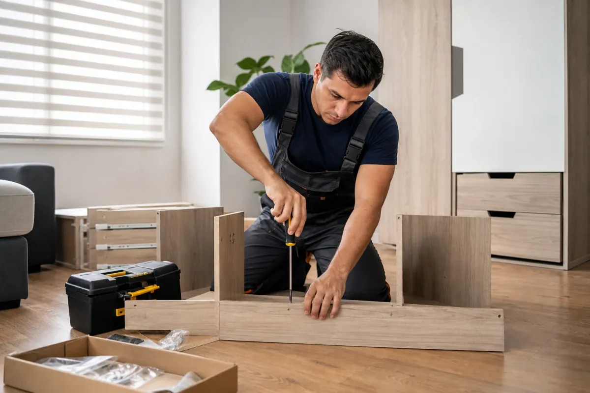 Armado de muebles a domicilio precio en Bogotá | Solucionesalinstante