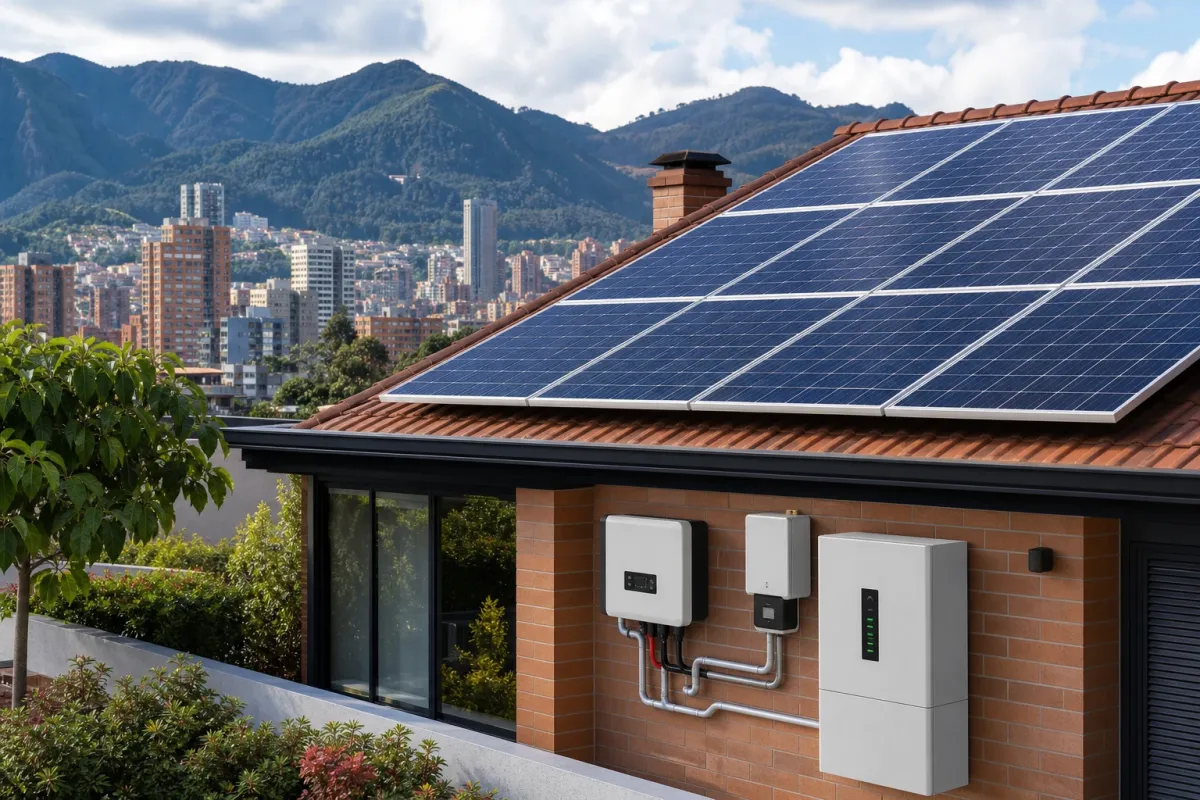 Caso de uso: Instalación de sistemas eléctricos fotovoltaicos híbridos en hogares de Bogotá