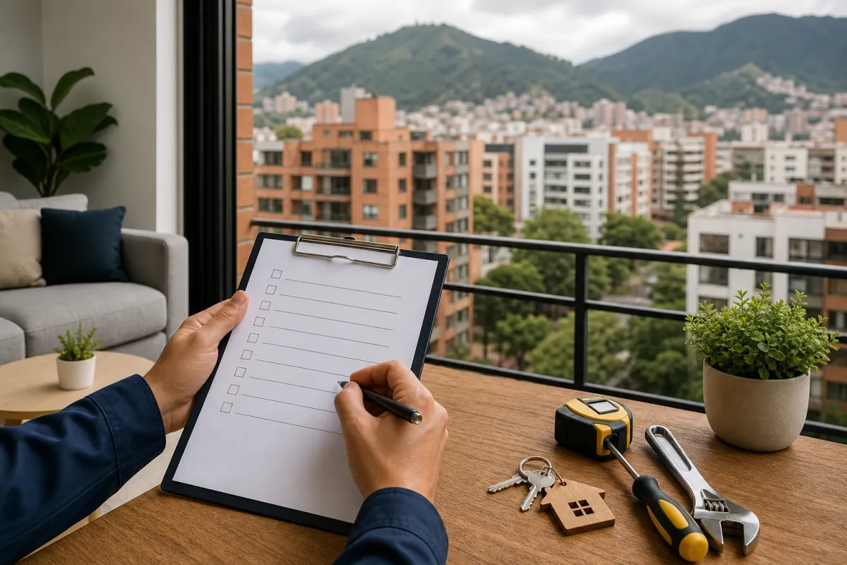 Checklist completo de mantenimiento para casas y apartamentos en Bogotá