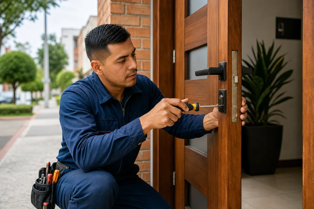 Como adquirir los mejores servicios en arreglos de puerta en Bogotá