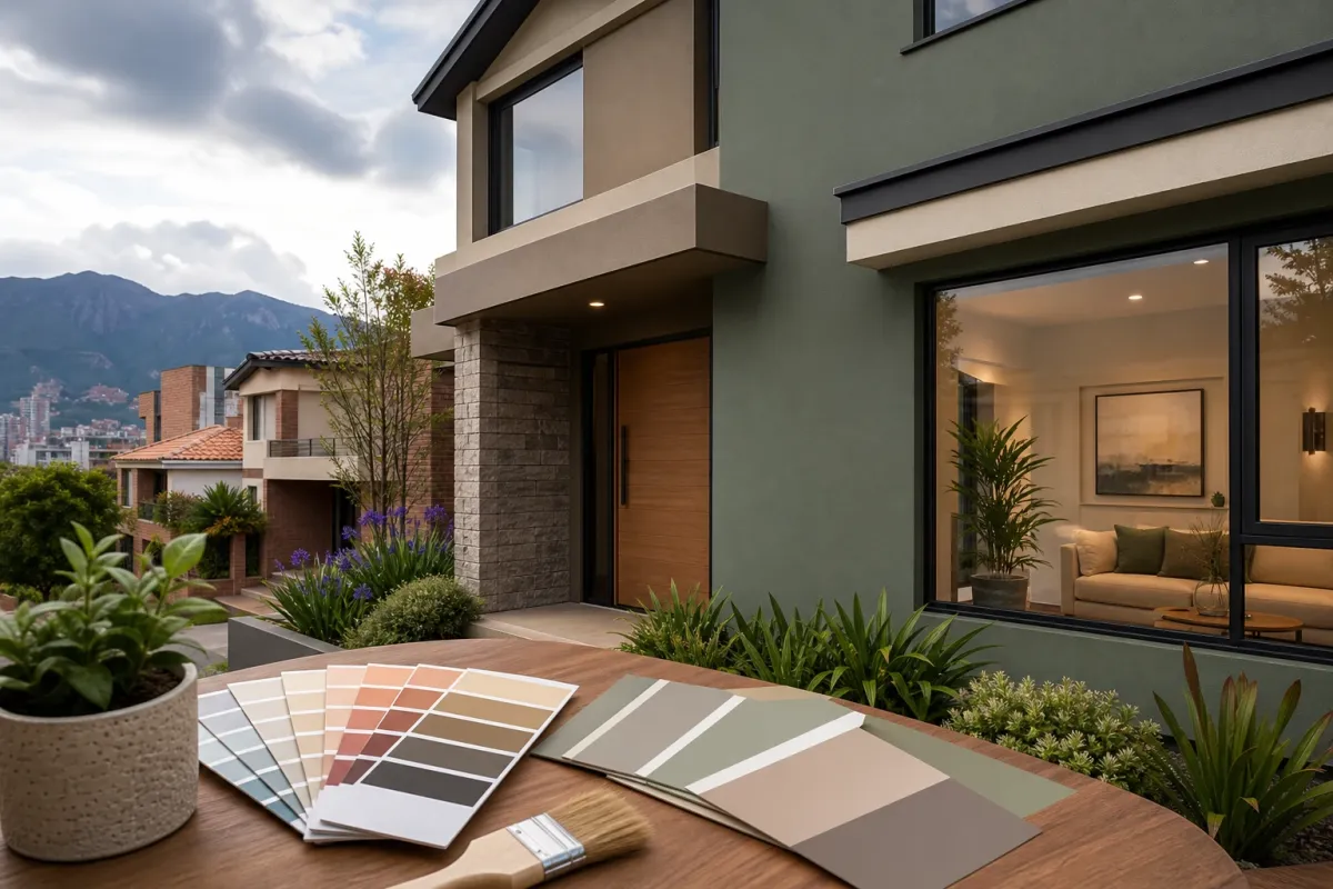 Cómo elegir colores para pintar tu casa en Bogotá: guía completa 2026