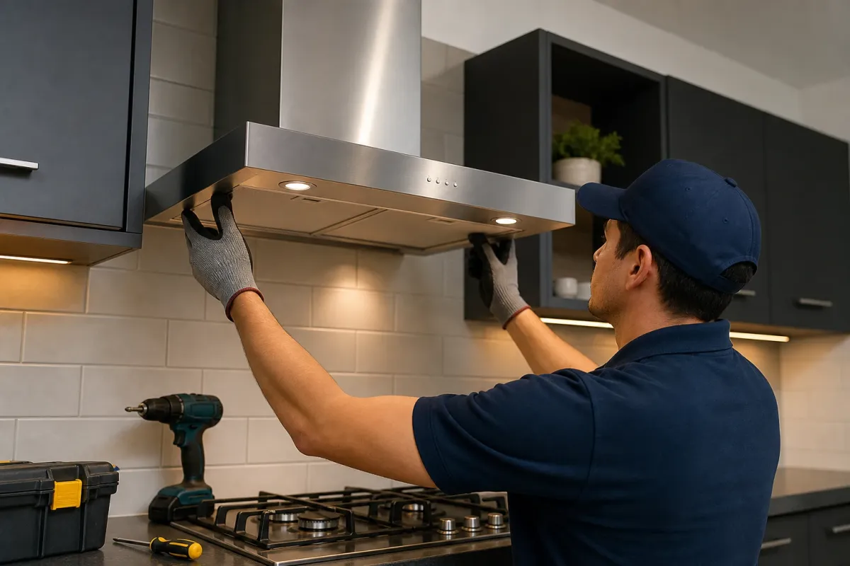 ¿Cómo elegir e instalar correctamente un extractor de cocina?