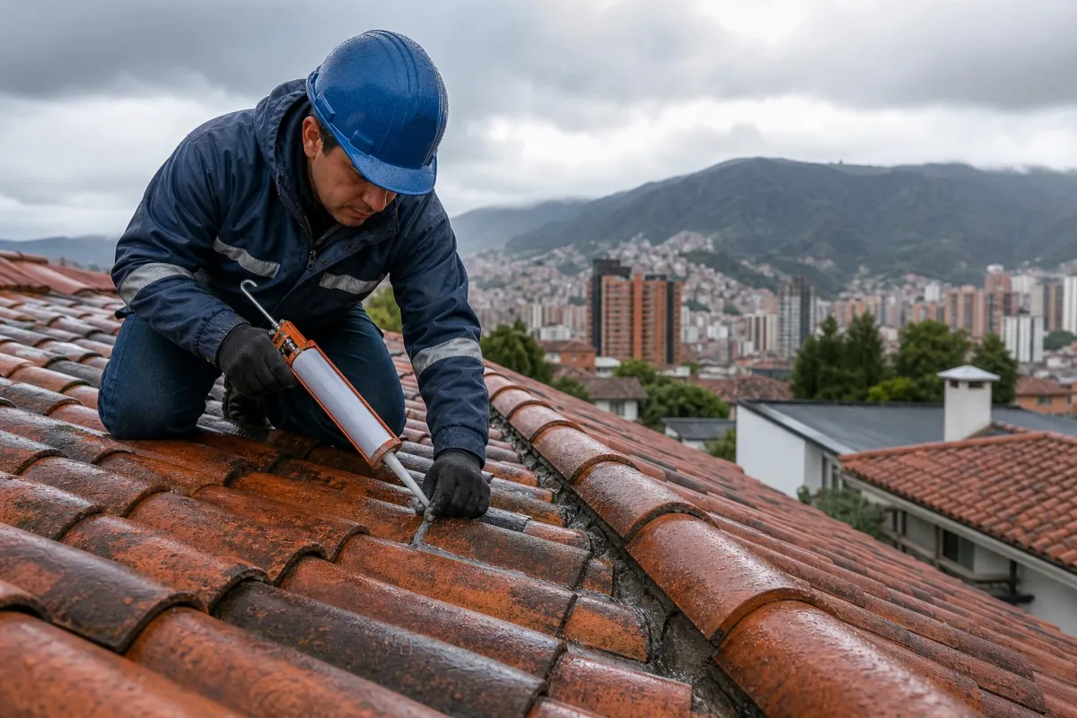 Cómo reparar goteras en tejados en Bogotá: guía completa y profesional