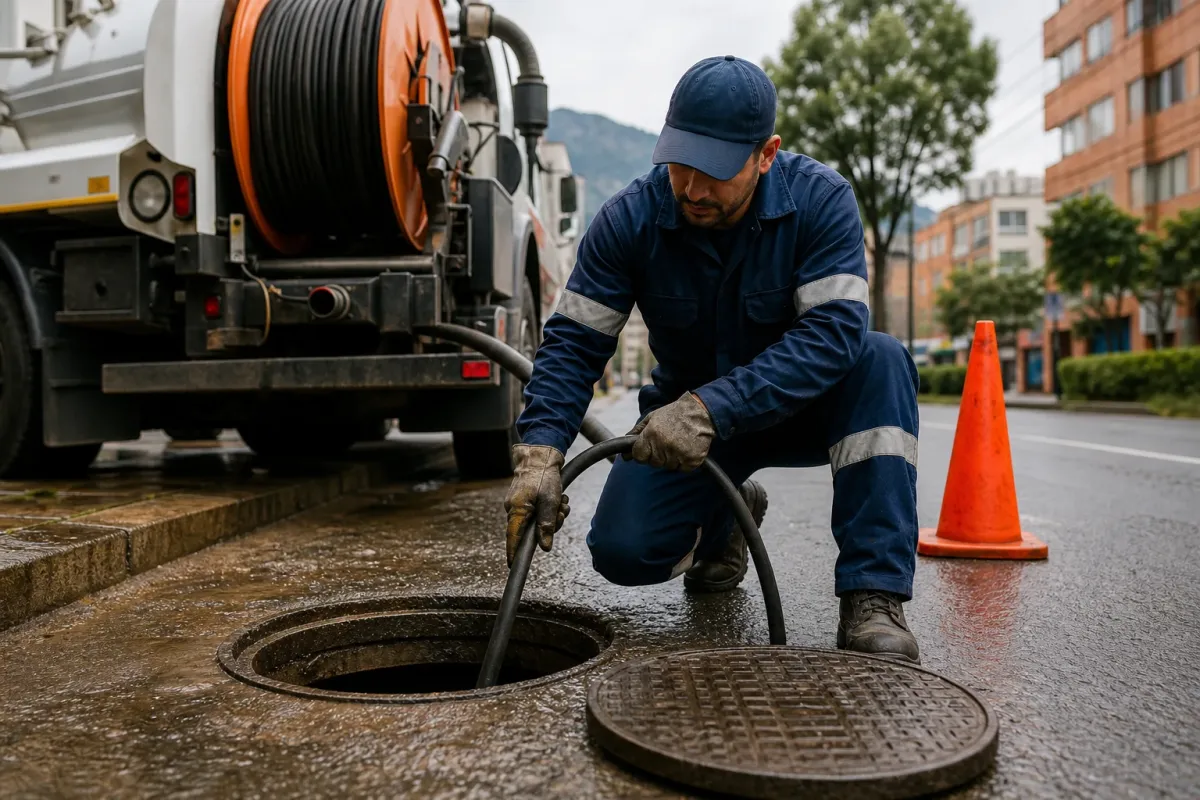Destapar alcantarillado en Bogotá soluciones rápidas y efectivas