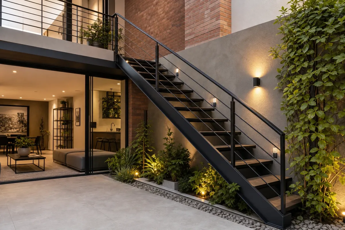Escaleras metálicas para casas: diseños, precios y consejos