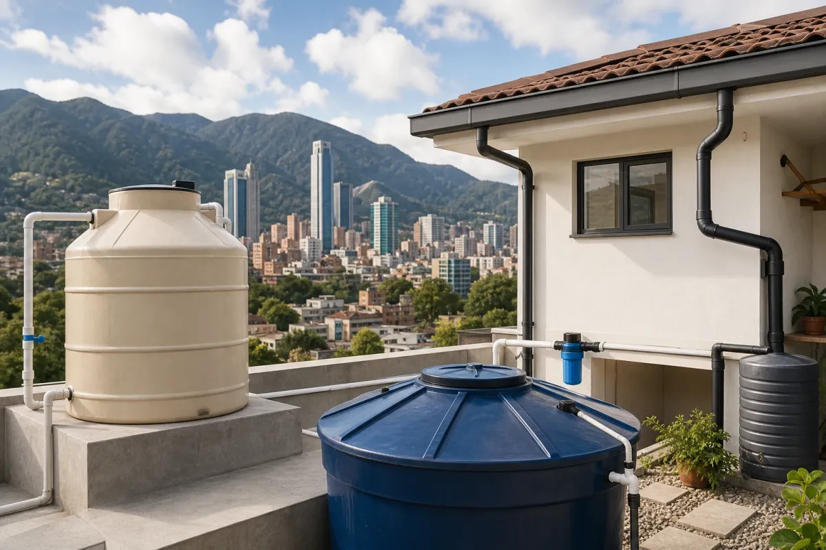 Guía para elegir el mejor sistema de almacenamiento de agua para viviendas en Bogotá