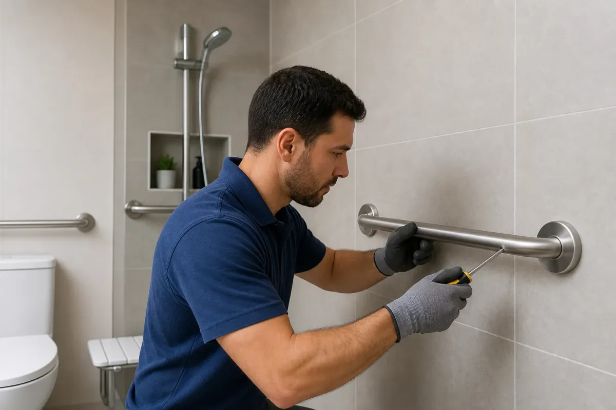 Instalación de barras de seguridad para baño: guía completa