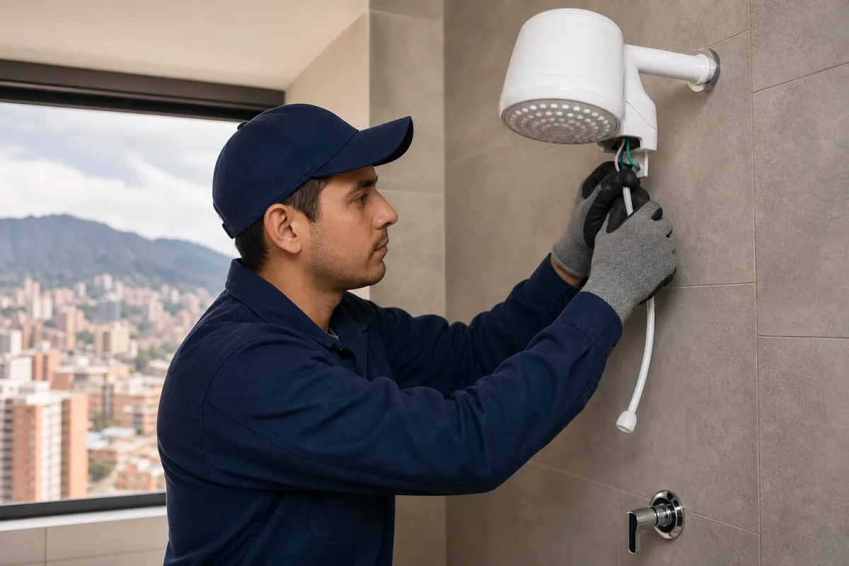Instalación de duchas eléctricas Bogotá segura: Guía completa y consejos expertos