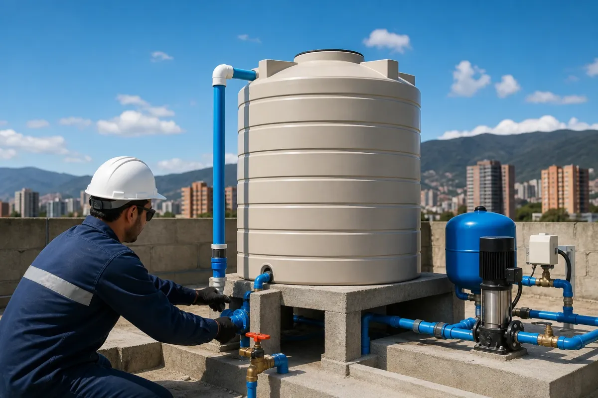 Instalación de tanques de agua potable: guía completa