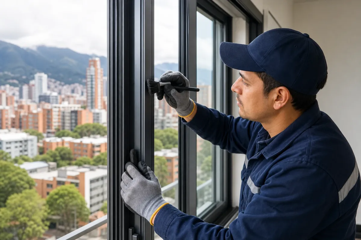 Mantenimiento de ventanas de aluminio en Bogotá: Guía completa y consejos expertos