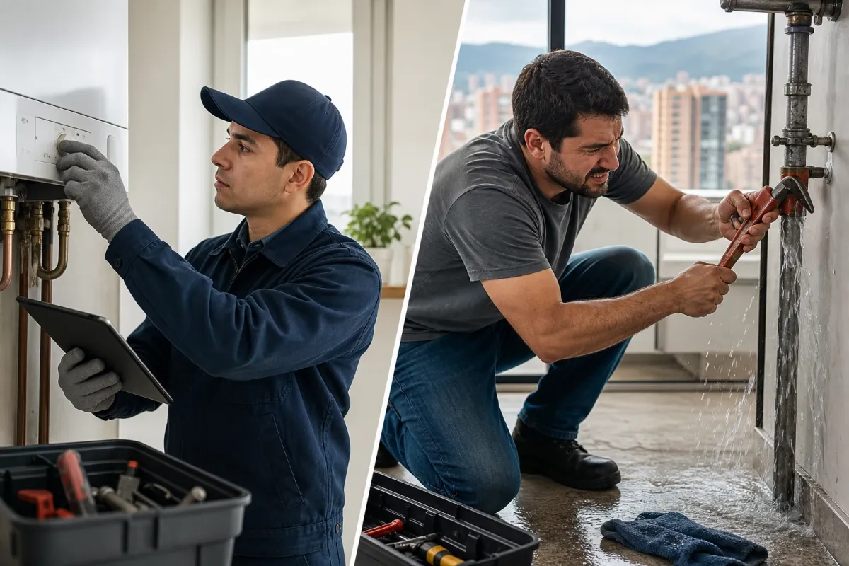 Mantenimiento preventivo vs correctivo: cuál necesitas realmente en Bogotá