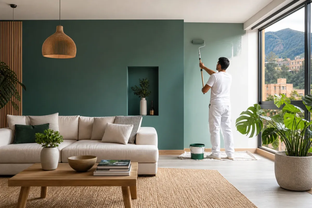 Renovar casa con pintura en Bogotá: Ideas modernas y prácticas