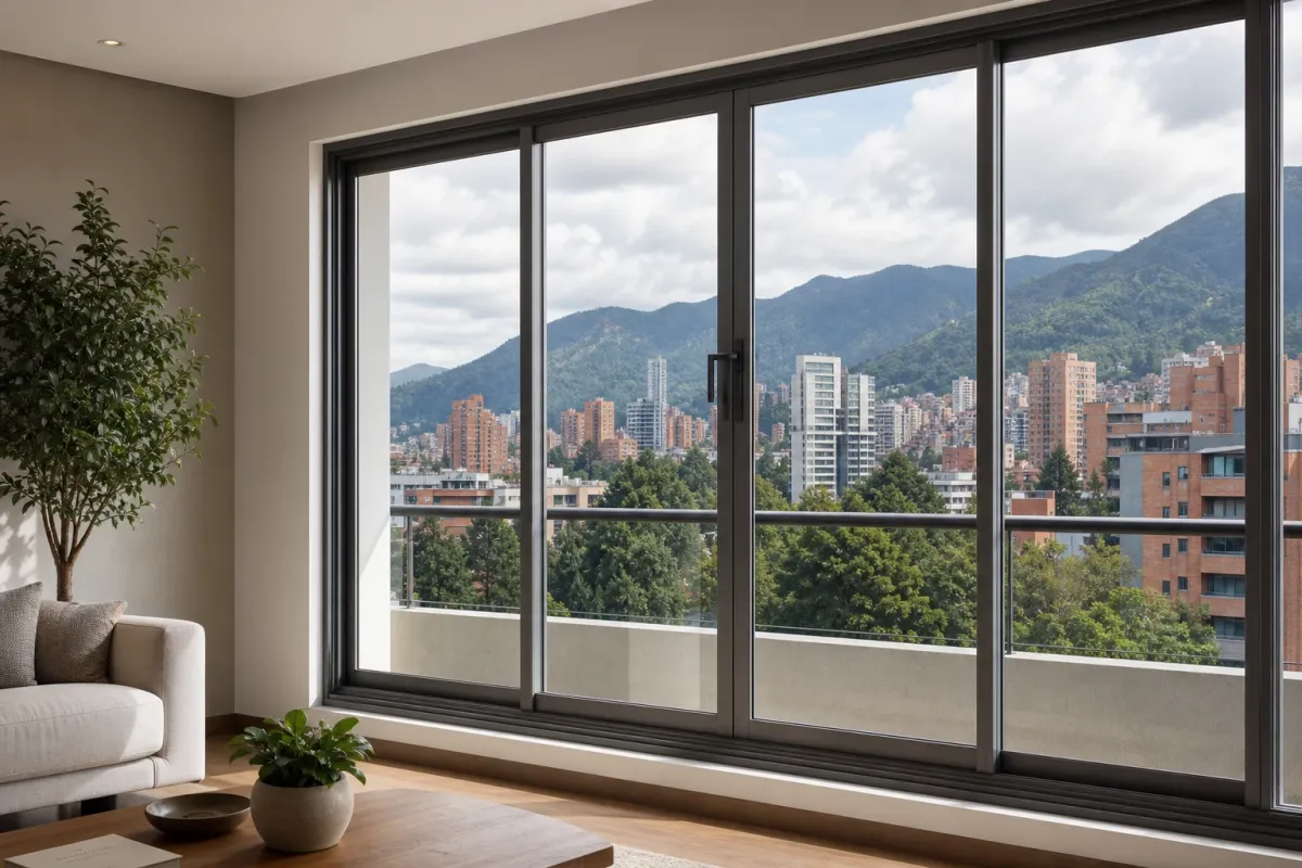 Ventanas corredizas en aluminio: guía para elegirlas en Bogotá